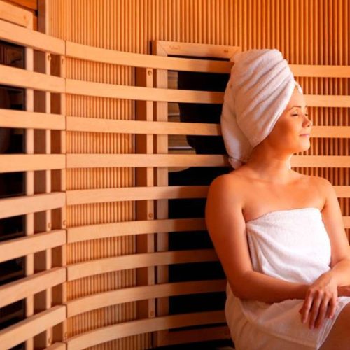 Combination of Finnish and Infrared sauna!